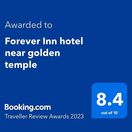 Forever Inn hotel near golden temple Amritsar Eksteriør billede